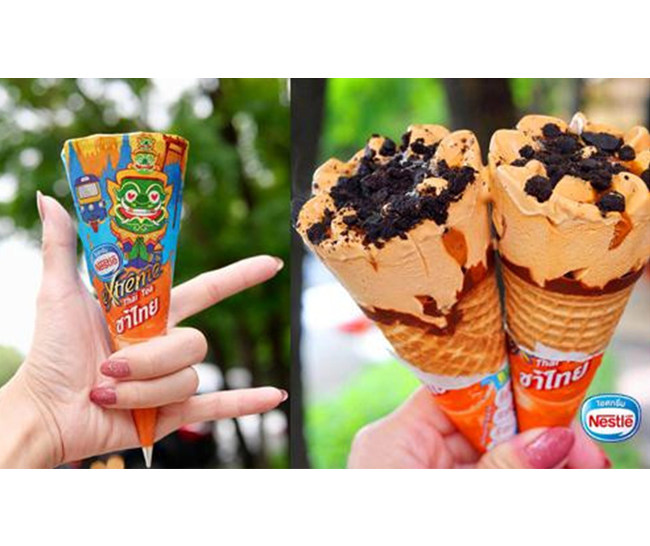 Nestle Extreme Thai Tea Ice-cream